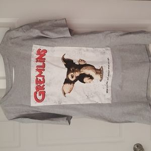 Gremlins Tee. XL. Grey